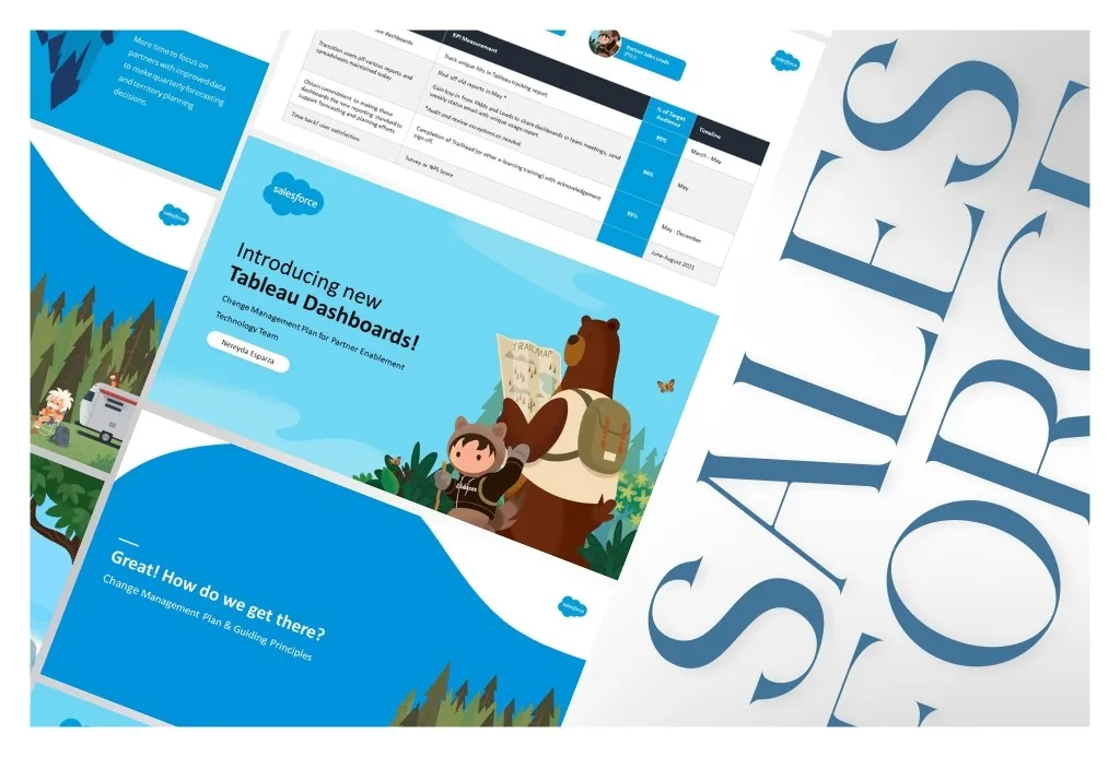 Salesforce pitch deck by LoomFactor