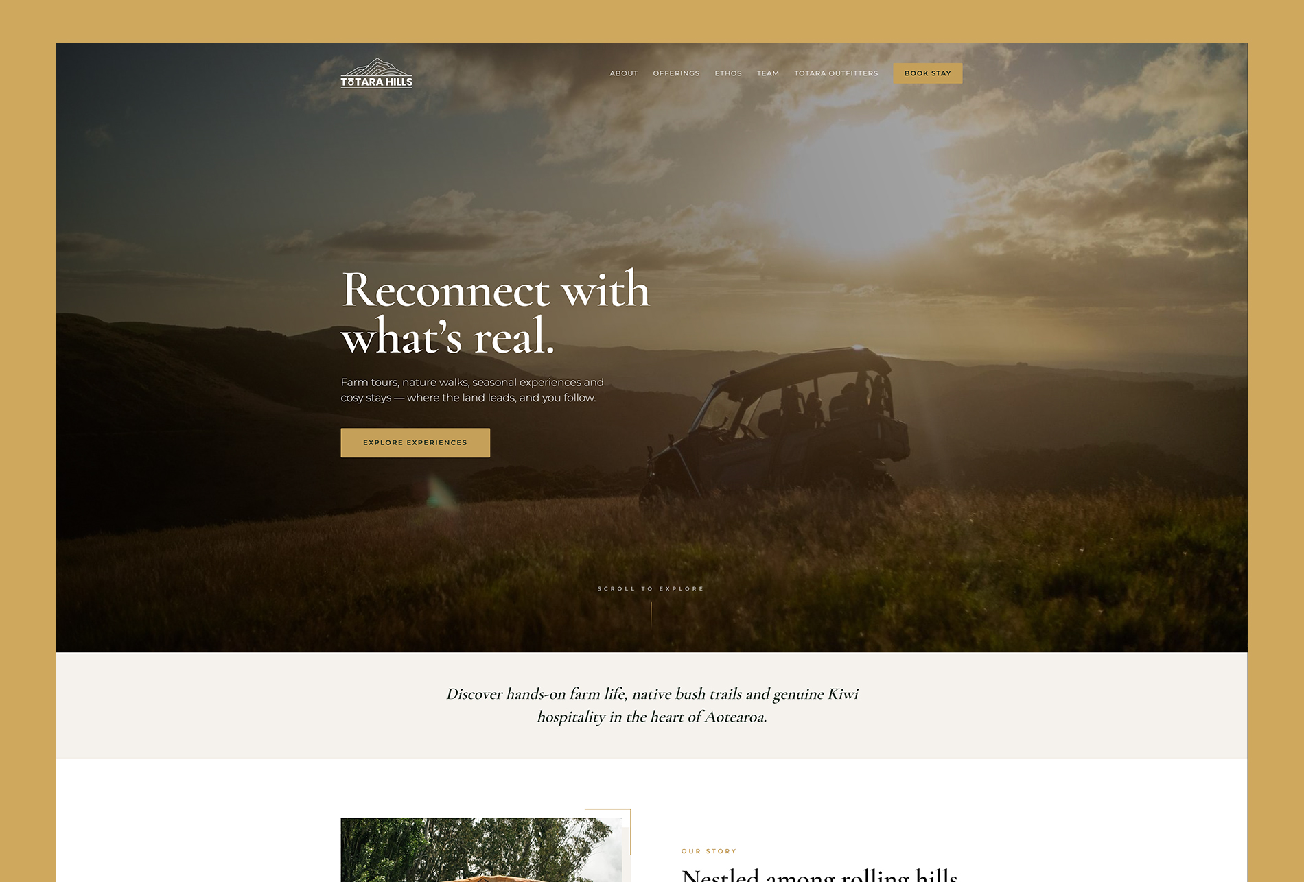 Totara Hills website by LoomFactor