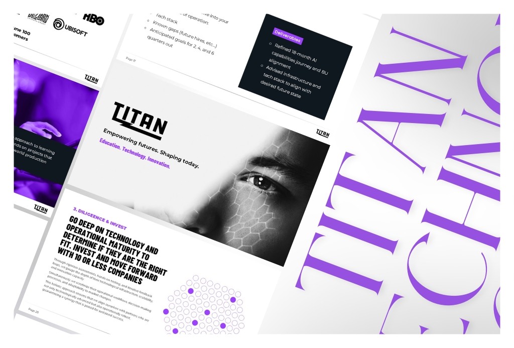 Titan sales presentation by LoomFactor